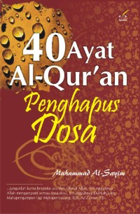 Image of 40 Ayat Al-Qur'an Penghapus Dosa