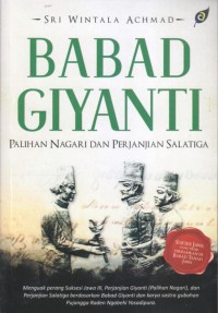 Image of Babad Giyanti (Palihan Nagari dan Perjanjian Salatiga)