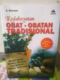 Image of Kedahsyatan Obat Obat Tradisional