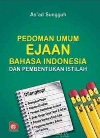 Image of Pedoman Umum Ejaan Bahasa Indonesia dan Pembentukan Istilah