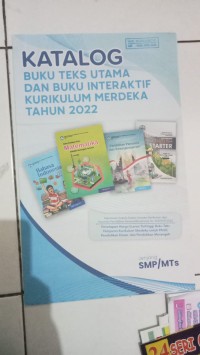 Image of Katalog Buku Teks Utama dan Buku Interaktif Kurikulum Merdeka Tahun 2022