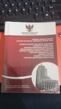 Image of Undang-Undang Dasar Negara Republik Indonesia Tahun 1945