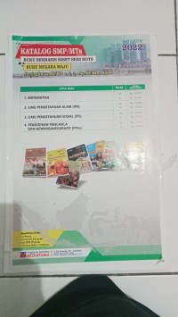 Image of Katalog SMP/MTs Buku Berbasis Riset Seri HOTS