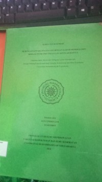 Image of Hubungan Antara Status Gizi dengan Kadar Hemoglobin Remaj Putri SMP Unggulan Aisyiyah Bantul