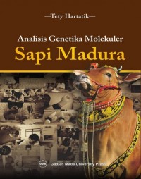Image of Analisis Genetika Molekuler Sapi Madura