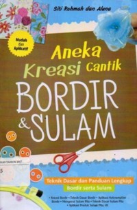 Image of Aneka Kreasi Cantik Bordie & Sulam