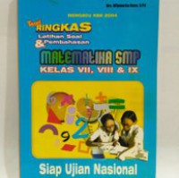Image of Teori Ringkas Latihan Soal dan Pembahasan Matematika SMP