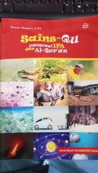Image of Sains-Qu Integrasi IPA dan Al-Qur'an untuk Kelas VII Semester Genap